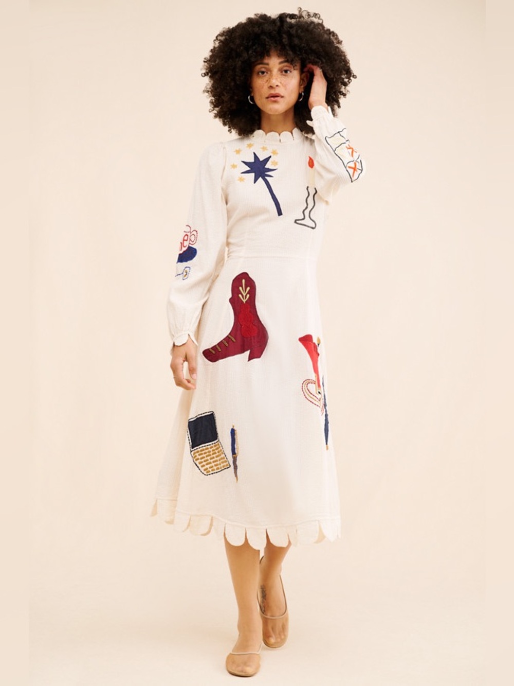 Handcrafted Circus Midi Dress
Stella Nova by Anthropologie